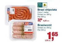 braai chipolata
