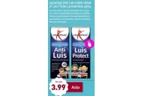 lucovitaal anti luis creme lotion of luis project preventieve spray