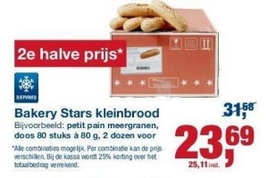 bakery stars kleinbrood