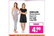 zomerjurk nu al vanaf eur4 99 per stuk