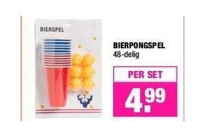 bierpongspel nu eur4 99 per set