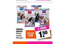 hondensnacks nu 2 stuks voor eur1 50