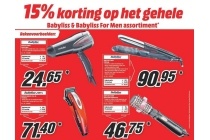 het gehele babyliss en babyliss for men assortiment