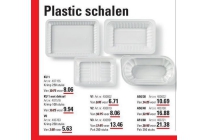 plastic schalen