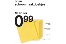 schoonmaakdoekjes