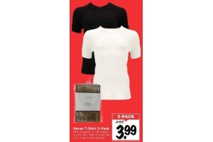 heren t shirt 3 pack