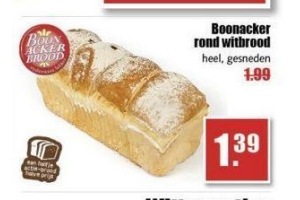 boonacker rond witbrood