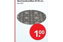 bord bamboefiber