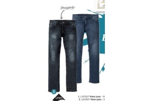 livergy heren jeans straight fit
