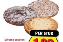 diverse soorten koektaartjes