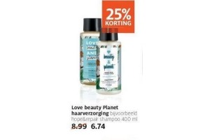 love beauty planet haarverzorging