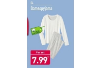 dames pyjama