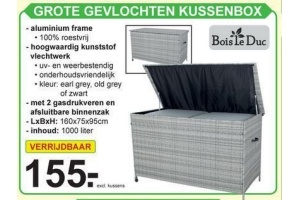 grote gevlochten kussenbox