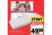 matras met innofill tijk