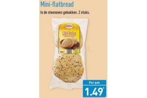 mini flatbread