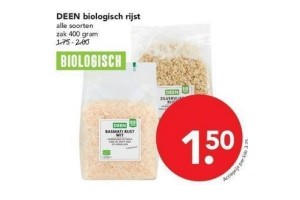 deen biologische rijst