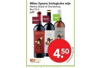 mitos spaans biologische wijn