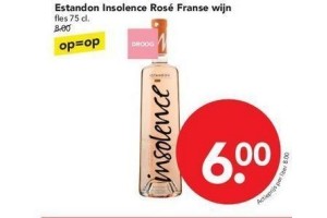 estandon insolence rose franse wijn