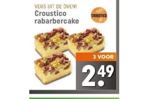 croustico rabarbercake