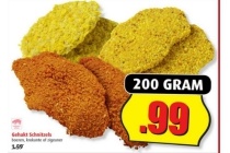 gehakt schnitzels
