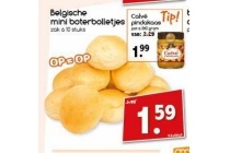 belgische mini boterbolletjes