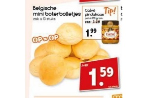 belgische mini boterbolletjes