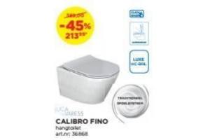 calibro fino hangtoilet