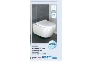 villeroy en boch subway 2 0 slimseat hangtoilet