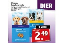 g woon hondensnacks nu eur2 49 per 3 stuks