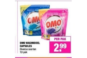 omo wasmiddel capsules