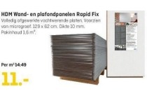 hdm wand en plafondpanelen