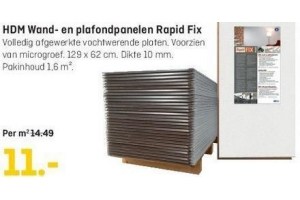 hdm wand en plafondpanelen