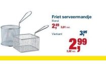 friet serveermandje