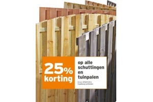 schuttingen en tuinpalen