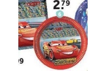 disney cars feestborden