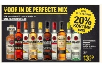 20 korting op diverse 70cl flessen