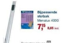 stofzak menalux 4000 nu eur7 15 per stuk