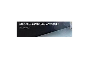 hansa emotion douchethermostaat antraciet chroom nu eur293 44 per stuk