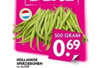 hollandse sperziebonen