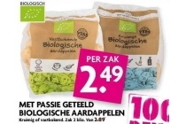 met passie geteeld biologische aardappelen