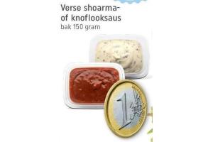 verse shoarma of knoflooksaus