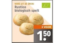 rustico biologisch spelt