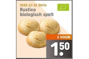 rustico biologisch spelt