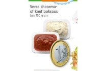 verse shoarma of knoflooksaus