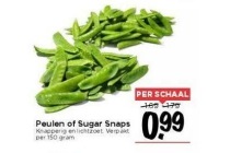 peulen of sugar snaps