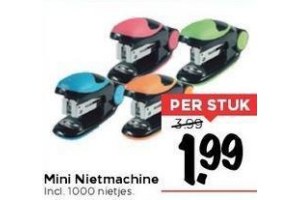 mini nietmachine