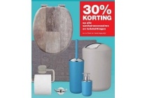 alle sanitairaccessoires en toiletzittingen