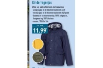 kinderregenjas