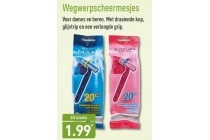 wegwerpscheermesjes