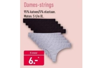 dames strings